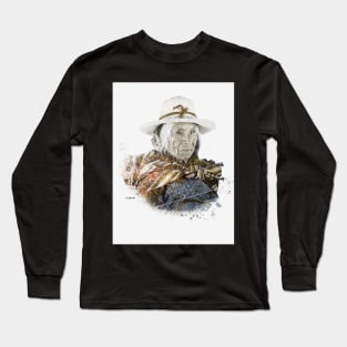 Bolivian peasant woman artistic photography Long Sleeve T-Shirt